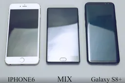 Video : Leagoo KIICAA MIX Camera VS iPhone 6, Galaxy S8+