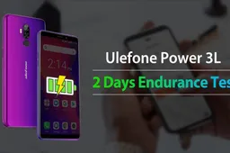Cheap big battery Ulefone Power 3L showing off its endurance