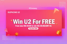 Another ELEPHONE U2 giveaway starting tomorrow with $50 coupons
