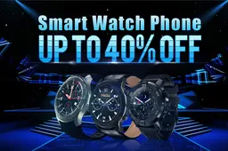 Smartwatch flash sales on Gearbest are offering prices down by up to 40 %