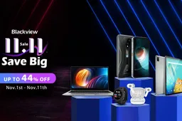 Blackview 11.11 sale has already kicked off, up to 44% off