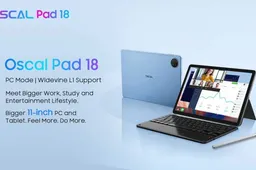 New 11-inch 2-in-1 Tablet Oscal Pad 18 Is Gearing Up to Launch