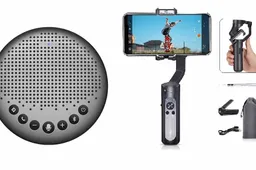 eMeet Luna Speakerphone & Hohem iSteady X Gimbal on Sale at TikTech