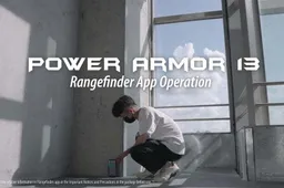 Rangefinder app on Ulefone Power Armor 13 in action