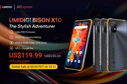 Rugged UMIDIGI BISON X10 launches today for just $119.99