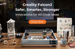 Delve deep into the laser engraving world with the Creality machines