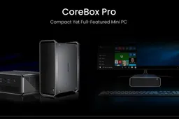 Upgraded CHUWI CoreBox Pro mini PC looks good