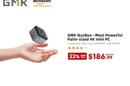 Lightning deal and coupons for GMK NucBox mini PCs
