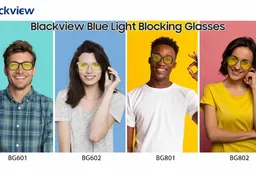 Say No to Eye Problems! Blackview Launches the World's First Anti Blue Light Glasses with up to 99.4% of  Anti-Blue Light Rate