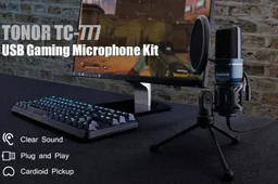 Get ready for streaming with TONOR TC-777 microphone