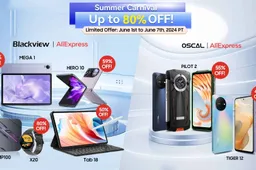 AliExpress Summer Carnival: Blackview and OSCAL Launch New Products, Up to 80% Off!