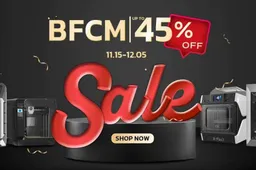 QIDI Tech Black Friday & Cyber Monday Sale: Up to 45% Off