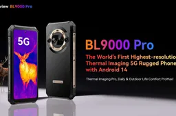 Blackview Set to Unveil BL9000 Pro: The World's First Highest-Resolution FLIR® Thermal Imaging 5G rugged phone with Android 14
