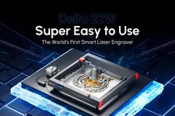 Elevate Your Engraving Projects with AlgoLaser Delta 22W, the World's First Smart Engraving Solution