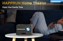 Groview and Happrun projectors discounted for the Black Friday by up to 50%