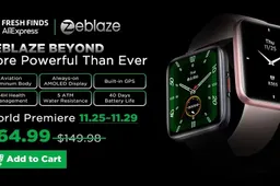 World premiere launch for Zeblaze Beyond on Aliexpress