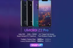 The Helio P60 Flagship Has Landed - UMIDIGI Z2 Pro - Snap it Now!
