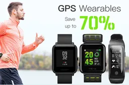 GPS wearables sale on Geekbuying with up to 70 % off