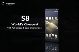 Leagoo S8 is the world's cheapest octa-core 18:9 smartphone so far