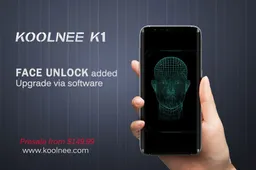 Koolnee K1 adds Face Unlock feature with a software upgrade