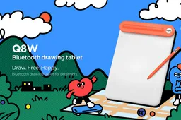 ugee Launches Q8W, a Revolutionary Digital Drawing Tablet for Beginners