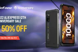 Ulefone phones are up to 50% off for AliExpress March 28th promo