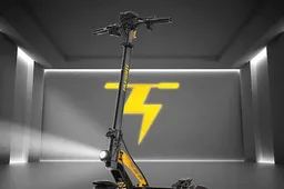 Off-road e-scooter Ausom Leopard launching on Geekbuying