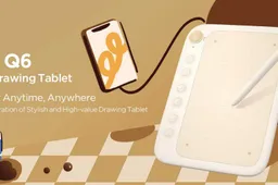 Unveiling The Portable And Precise Ugee Q6 Mobile Drawing Tablet