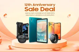 Blackview Aliexpress anniversary sale opens up with up to 50% off