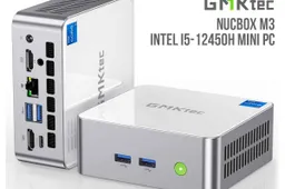 GMKtec NucBox M3 with i5-12450 CPU now available in premium white color