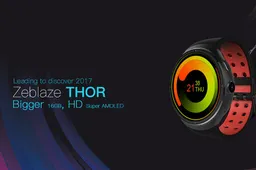 Zeblaze THOR now officially on presale at Gearbest