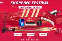 Ongoing Singles Day sales on Geekbuying in full swing