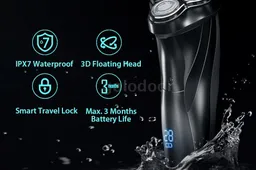 Upgraded 3D shaver Xiaomi Enchén BlackStone 3 on sale