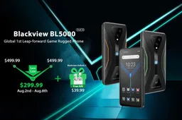 World’s first 5G rugged gaming phone Blackview BL5000 launched for $299.99