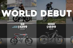 DYU globally launches four new e-bikes with a special promo