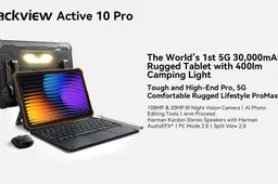 The World’s First 5G 30,000mAh Rugged Tablet with 400lm Camping Light– Blackview Active 10 Pro