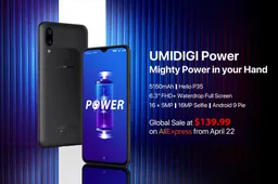 UMIDIGI Power with $30 off with the first Aliexpress presale