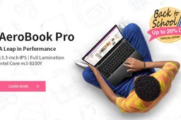 Back to school promo : CHUWI AeroBook Pro only for $399