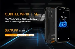 Oukitel WP10 5G rugged smartphone coming to Banggood at $379.99