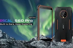 Upgraded Blackview OSCAL S60 Pro - best budget night vision rugged phone