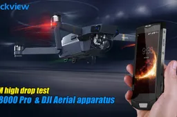 Blackview BV8000 Pro drop tested at insane 30 meters height (Video)