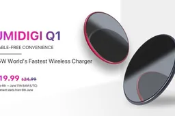 15W wireless charger UMIDIGI Q1 kicks off the sales today