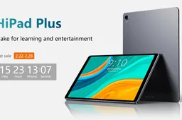 CHUWI launches HiPad Plus, nice looking entertainment tablet