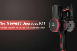 MOOSOO K17 cordless vacuum discounted in Walmart