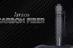 Olight Introduces The Unique i3T EOS Carbon Fiber Flashlight