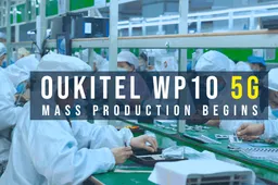 Oukitel commence mass production of WP10 5G rugged smartphones