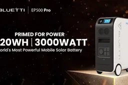 Specs for BLUETTI EP500 Pro mobile solar battery