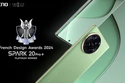 TECNO SPARK 20 Pro+ Picks Up Dual Prestigious French Design Awards 2024