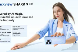 Latest Trendsetter for Younger Generation! Blackview Unveils Stylish SHARK 9 5G with Powerful AI Shooters