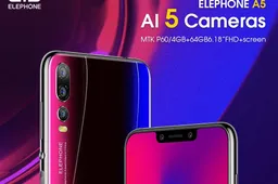 Elephone A5 tested with Android 9 Pie (Video)
